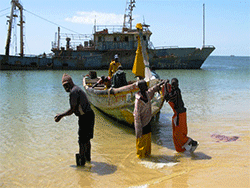 Pose de la première pierre du quai de pêche de Yoff, ce mardi