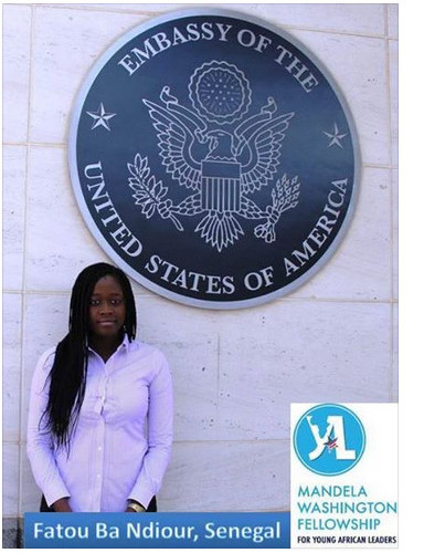 Mackymetre.com : La chargée de projet  Fatou B. Ndiour sera reçue par Obama dans le cadre du Programme YALI 2015.