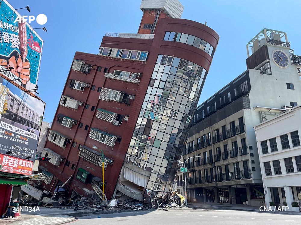 Taïwan : Un séisme, le plus puissant à frapper l’île depuis 25 ans, fait 9 morts et 821 blessés