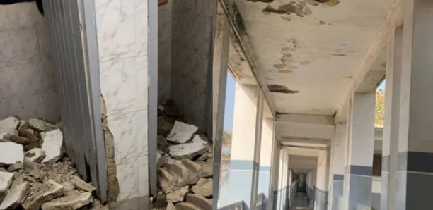 ESEA : Effondrement de la dalle des toilettes du pavillon E, le Coud réagit