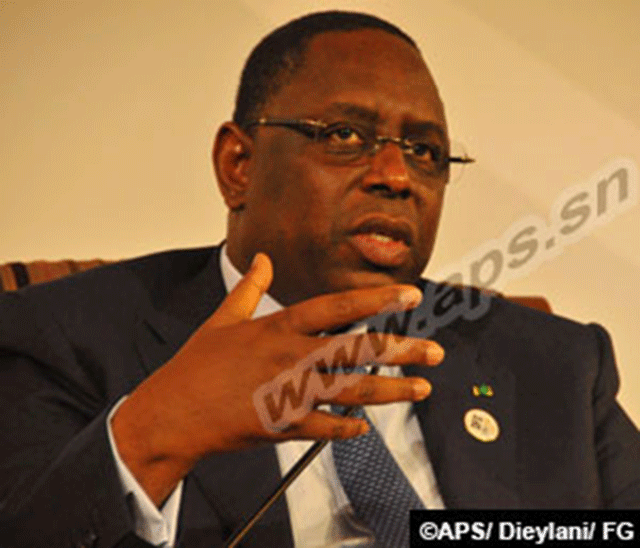 Macky Sall à la conférence d'Addis Abéba sur le financement du développement