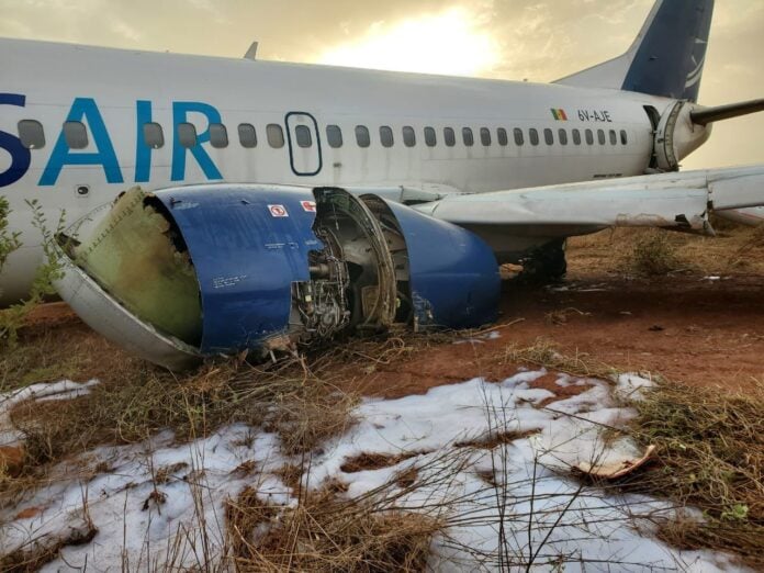 Avion sorti de piste à l’AIBD : Nouvelle découverte troublante