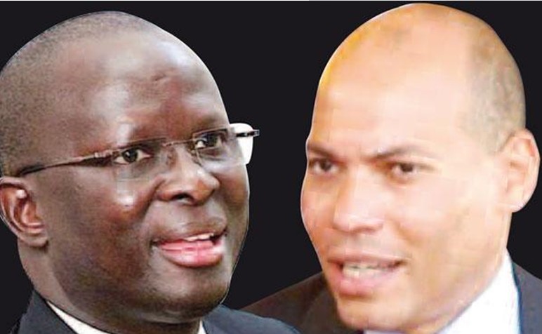 Karim Wade et Modou Diagne Fada en conclave