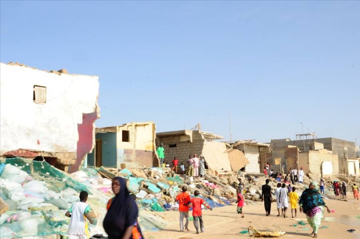 Mer en furie à Dakar : 200 maisons détruites à Hann