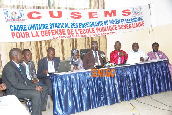 Non respect des accords : Le Cusems s’indigne du dilatoire des autorités