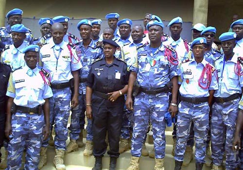 La police  déroule une vaste opération de sécurisation à Grand-Yoff