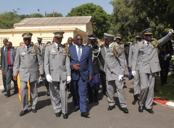 Le colonel Cheikh Oumar Tamba, prend les commandes de la zone militaire N°1 aujourd'hui
