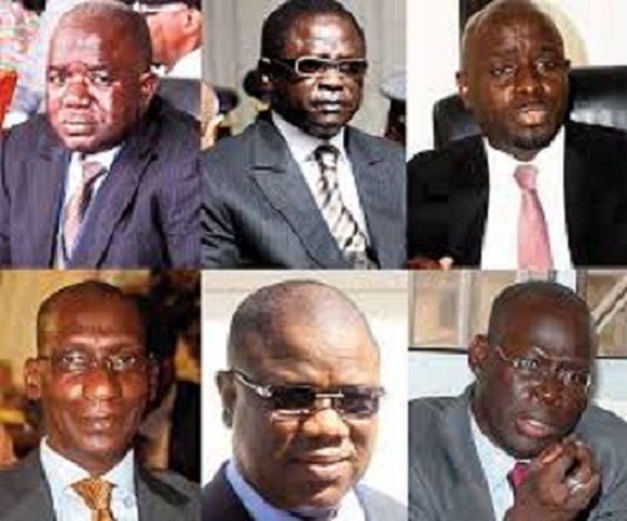 L’opposition face à la presse ce matin au siège de Rewmi à Diamalaye !