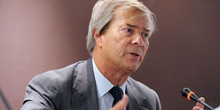 Vincent Bolloré veut investire dans l'industrie culturelle Sénégalaise