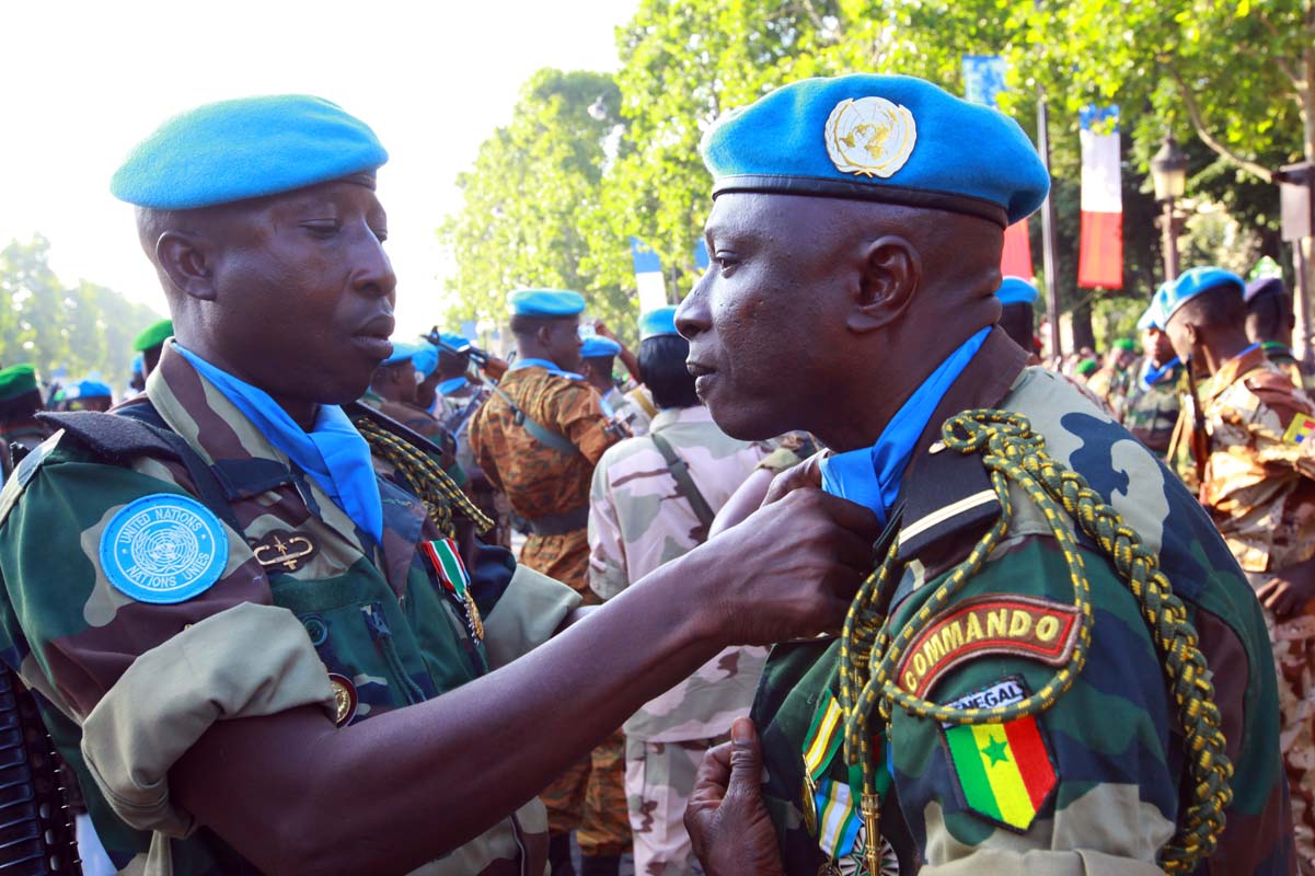Maintien de la paix: Environ 3.500 militaires Sénégalais déployés en Afrique