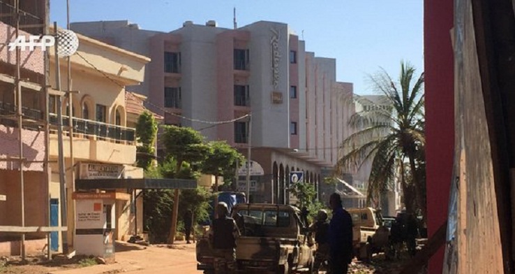 Plus de 120 personnes prises en otage au Radisson Blu de Bamako, aujourd’hui