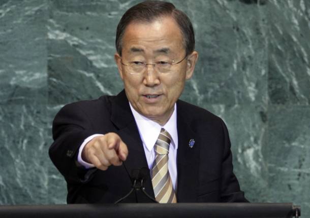 Près de 21 millions de personnes réduites en esclaves, selon Ban Ki Moon