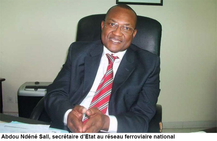 LE PRÉSIDENT SALL VEUT UN MAILLAGE FERROVIAIRE DU PAYS, SELON ABDOU NDÉNÉ SALL