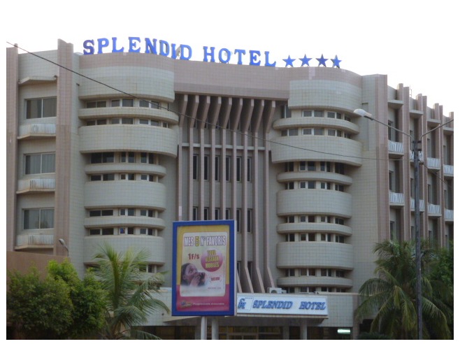 Burkina Faso: coups de feu et détonations au Splendid Hôtel dans le centre de Ouagadougou .