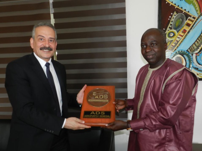 ADS : Le DG Pape Mael Diop reçoit le nouveau Président de la Commission Africaine de l’Aviation Civile (CAFAC)