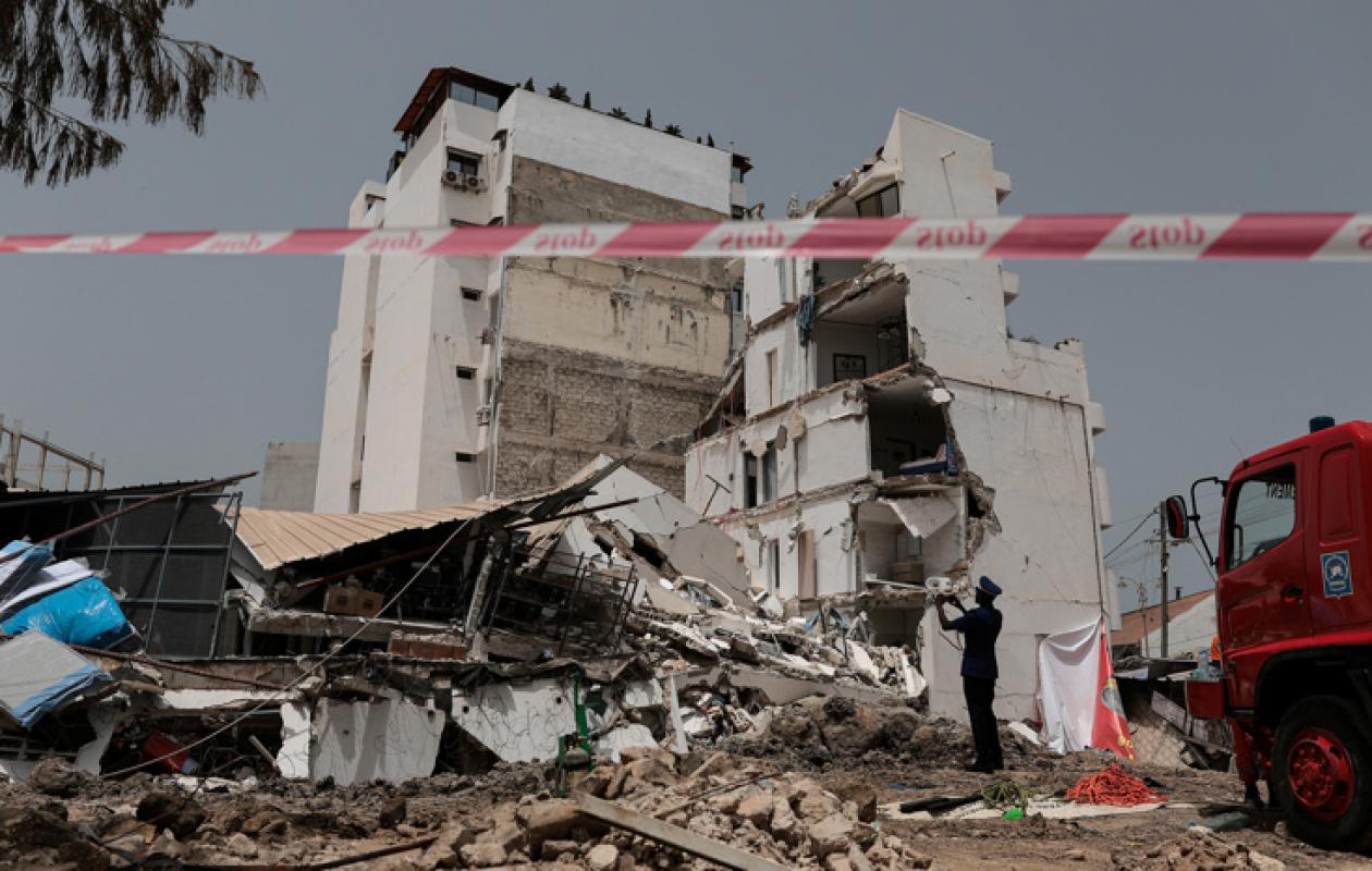 Kaolack : Effondrement d’une dalle d’immeuble, deux morts et sept blessés graves