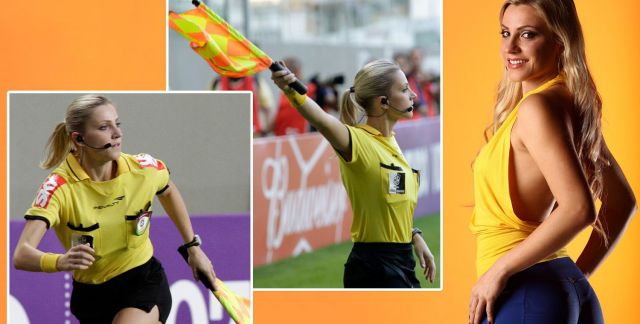 Brésil : Impossible de se concentrer quand l’arbitre est aussi belle