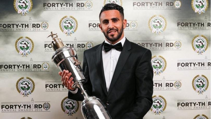 Premier League : Mahrez élu joueur de l’année !