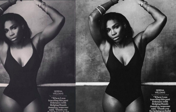 Serena Williams s'attire les foudres de ses fans en postant une photo retouchée