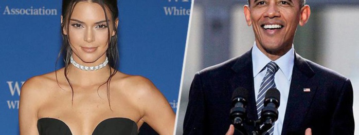 Kendall Jenner moquée par Barack Obama au dîner des correspondants de la Maison Blanche