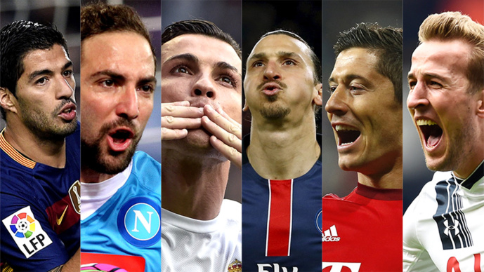 Football: le classement final des meilleurs buteurs européens