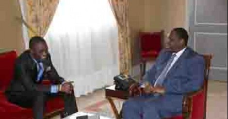 Wally reçu au palais : « Je suis venu voir le président pour... »