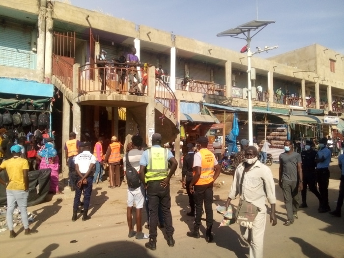 Opération de désencombrement au marché Sobantè : La mairie de Kaolack renforce la sécurité des usagers