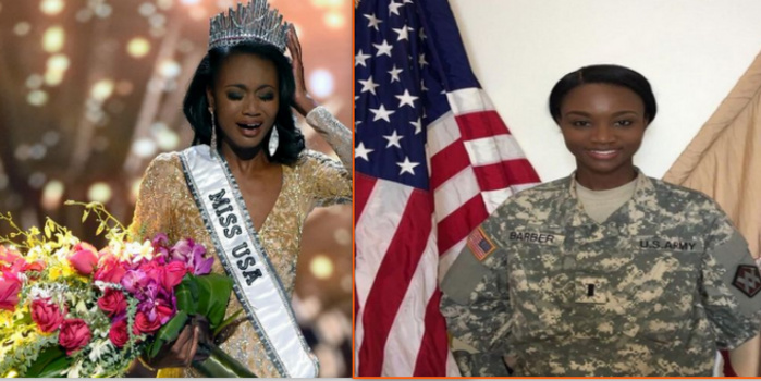 L'officier de l'armée devenue miss USA 2016