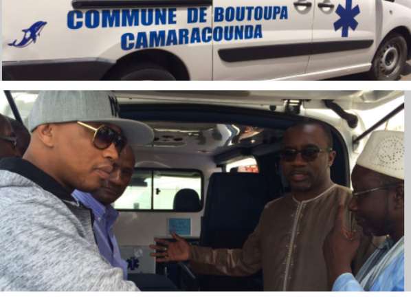 Boutoupa Camaracounda accueille son ambulance au port de Ziguinchor  Le don de Doudou KA aux enclavés génère le sourire