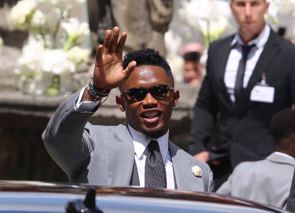 Les images inédites du mariage de Samuel Eto'o