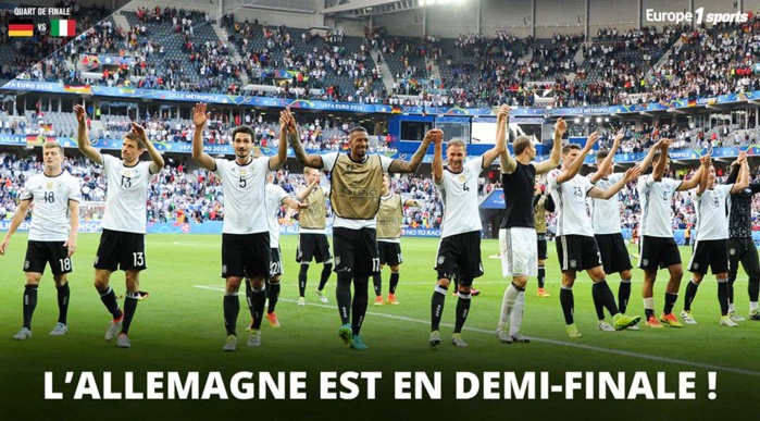 Euro 2016 : Au bout du suspense ! L'Allemagne se qualifie pour les demi-finales