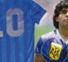 Argentine : Un ancien maillot de Maradona vendu à 5,5 milliards F Cfa !