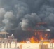 Bénin: 34 morts dans l'incendie d'un dépôt de carburant illégal