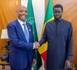 Audience au Palais: Bassirou Diomaye Diakhar Faye échange avec Patrice Motsepe sur la situation du football africain