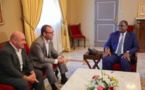 Le Président de la République, Macky Sall reçoit l'ancien président du Fc Barcelone