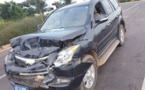 Bara Gaye sort indemne d’un violent accident