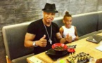 El Hadji Diouf et sa fille à table!!!