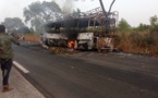 Magal : Un bus transportant des Thiantacounes prend feu