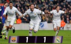 C'est terminé, 1-1 entre le Barça et le Real Madrid grâce à l'égalisation in-extremis de Ramos !