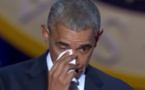 Barack Obama Fond en Larmes en hommage à sa Femme et sa Fille