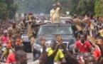 Accueil grandiose pour Alpha Condé à Conakry sous fond de remous sociaux