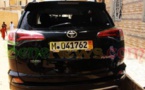 ( 03 Photos ) Voici la voiture de l’oncle de Sadio Mané caillassée… en image