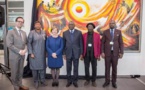 La Haye : Le Gouvernement du Sénégal fait dont d'une œuvre d'art à la Cour pénale internationale