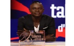 Sadio Mané, lauréat du trophée « talent d’or » de Canal+