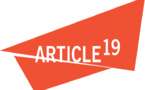 Le nouveau Code de la presse ne doit pas être promulgué selon Article 19
