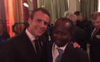 LAUSANNE (Suisse) : Rencontre entre le Président Français Emmanuel Macron et Mamadou Diagna Ndiaye