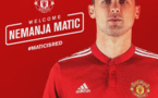 Matic à Manchester Utd, c'est officiel