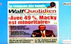 Revue de Presse WalfTv du Mardi 08 Août 2017 en images