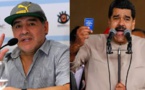 Maradona se propose comme "soldat" à Maduro