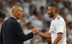 Mondial-2018: Zidane défend Benzema, "un joueur exceptionnel"